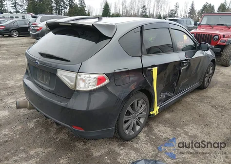 2009 Subaru Impreza Wrx из США, поврежденный, VIN JF1GH76659G820161